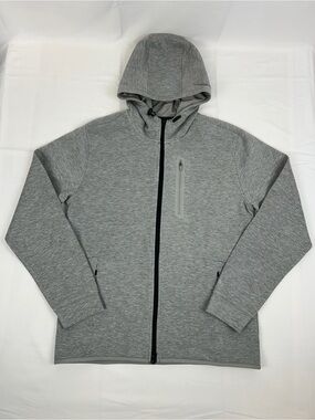 *NEW* VRST Athletic Performance Hoodie Full Zip Men's Small Grey